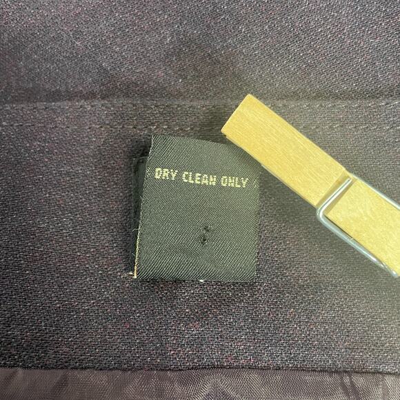 Vtg Y2K American Eagle Mini Dress Size 4 XS Purple Pinafore Preppy Academia Twee - Picture 10 of 13